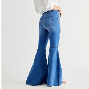 Just Float On Flare Jeans (Free People) BRAND NEW